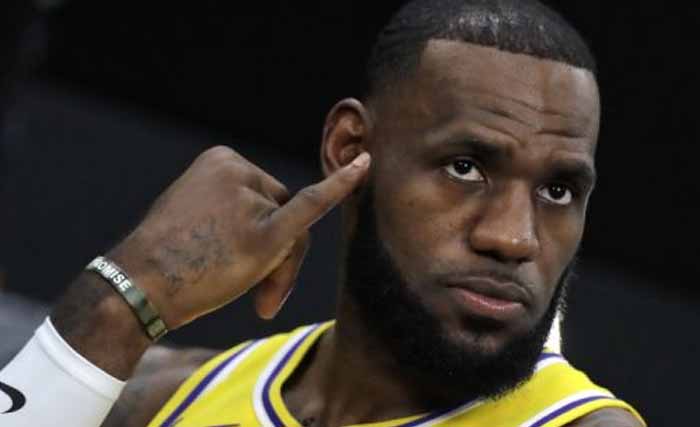 Forward Los Angeles Lakers,  LeBron James . (Foto: AFP)