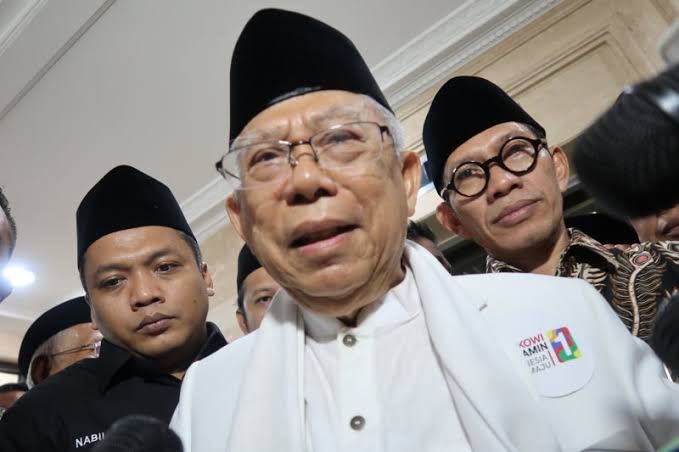 Cawapres Maruf Amin. Foto: Antara