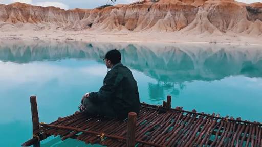 Telaga Biru Bintan, menggoda. foto:istimewa