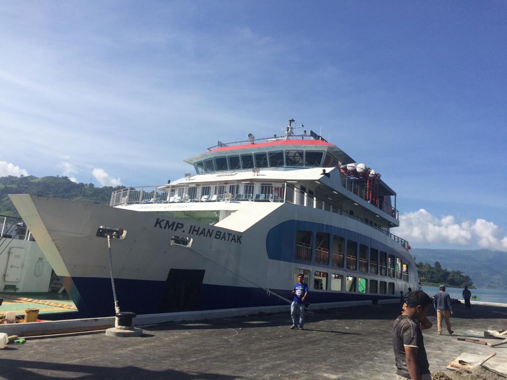 Siap mengarungi Danau Toba. foto:kemenpar