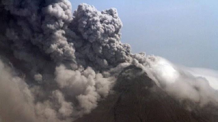 Letusan gunung Merapi. Foto: antara