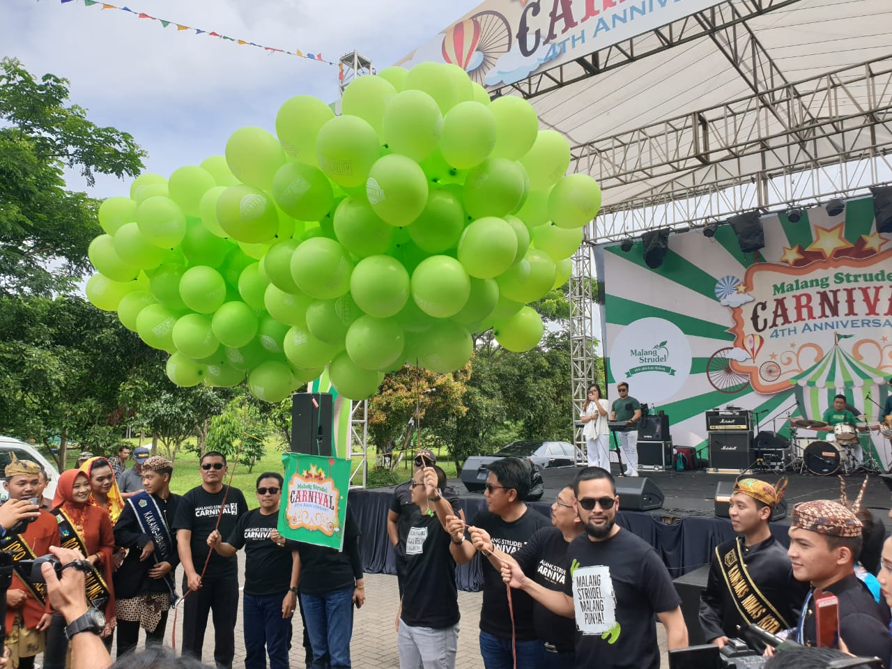 Menyambut ulang tahun ke-4, Malang Strudel menggelar Malang Strudel Carnival. foto:genpi