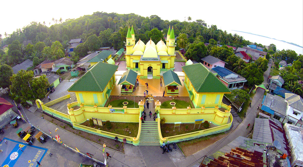 Pulau Penyengat yang kian bersolek. (Foto:Tanjung Pinang Ist)