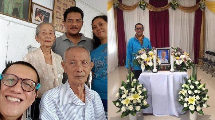 Didik Nini Thowok selfie bareng mendiang ayahnya.