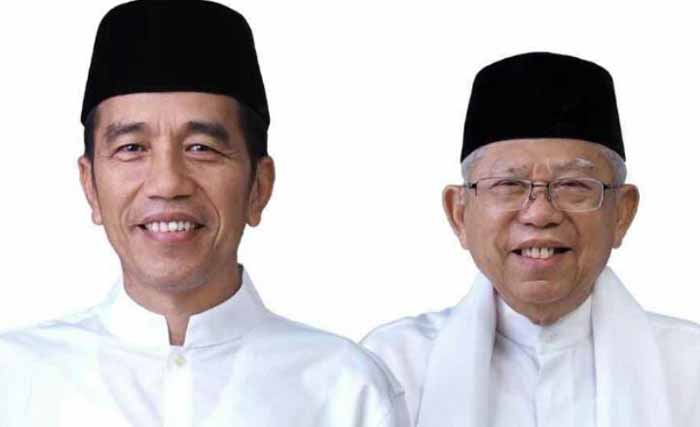 Capres/Cawapres Joko Widodo/Ma'ruf Amin. (Foto: TKN)