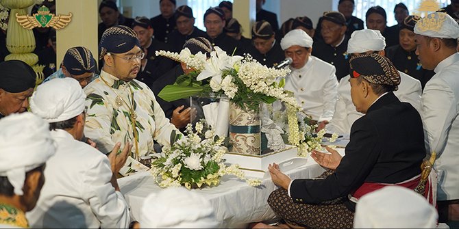 Prosesi akad nikah.