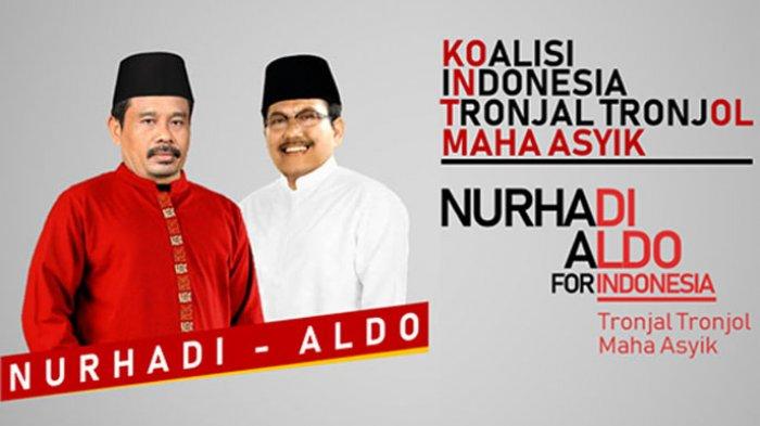 Pasangan capres-cawapres fiktif, tapi Nurhadi benar-benar ada.