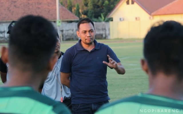 Manajer Persebaya, Candra Wahyudi. (foto: Haris/ngopibareng.id)