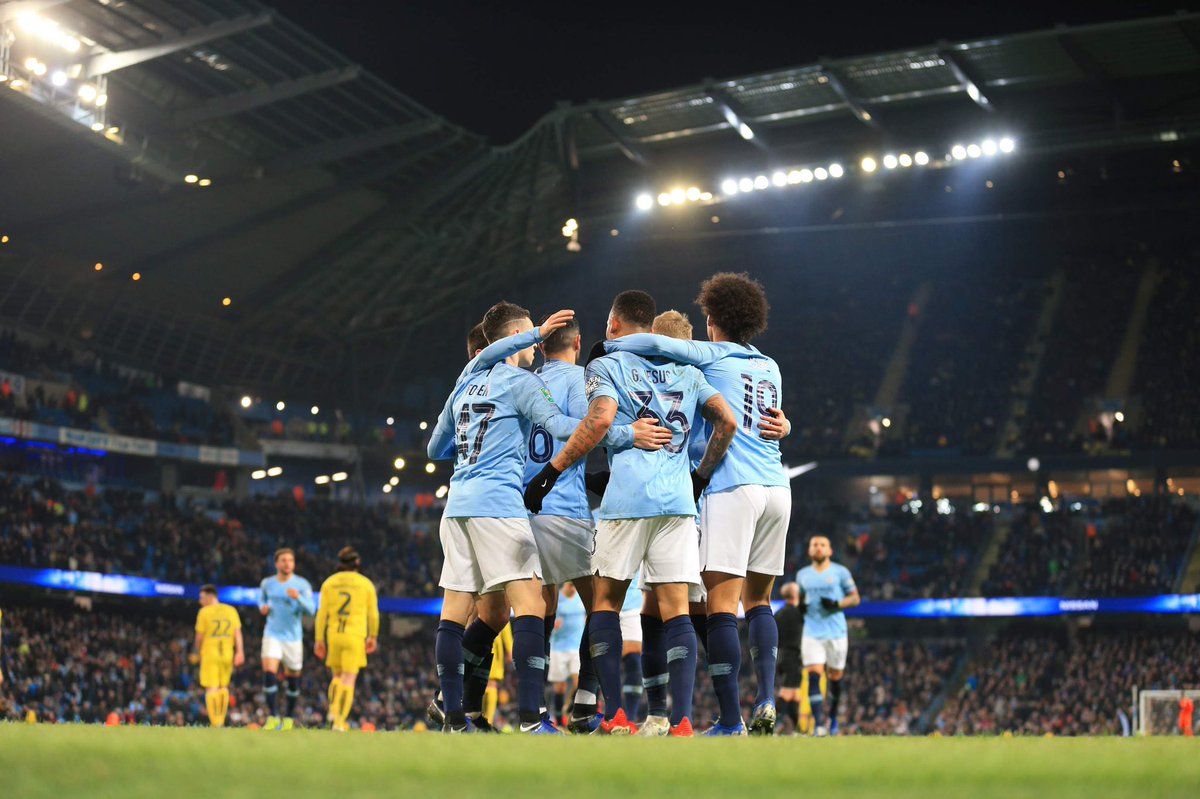 Pasti ke final Carabao Cup, Manchester City menunggu pemenang Tottenham Hotspur vs Chelsea. (Foto: Twitter/@ManCity)