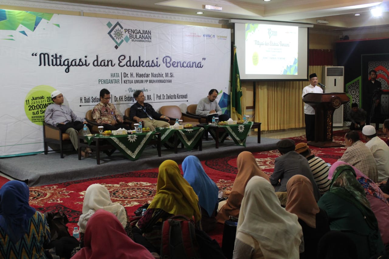 DAKWAH: Sekretaris Umum PP Muhammadiyah Abdul Mu’ti di gedung dakwah Muhammadiyah Jakarta. (Foto: md for ngopibareng.id)