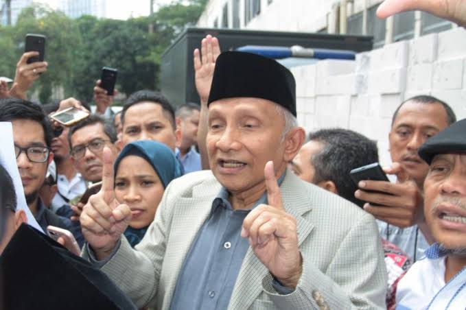 Mantan Ketua MPR Amien Rais. (Foto: dok/antara)