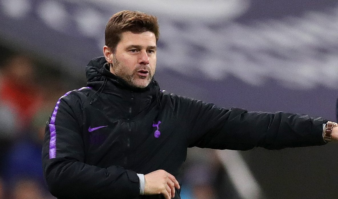 Kendati Tottenham dikalahkan Manchester United, Mauirico Pochettino tetap bangga pada penampilan para pemainnya. (Foto:Twitter/@SpursOfficial)