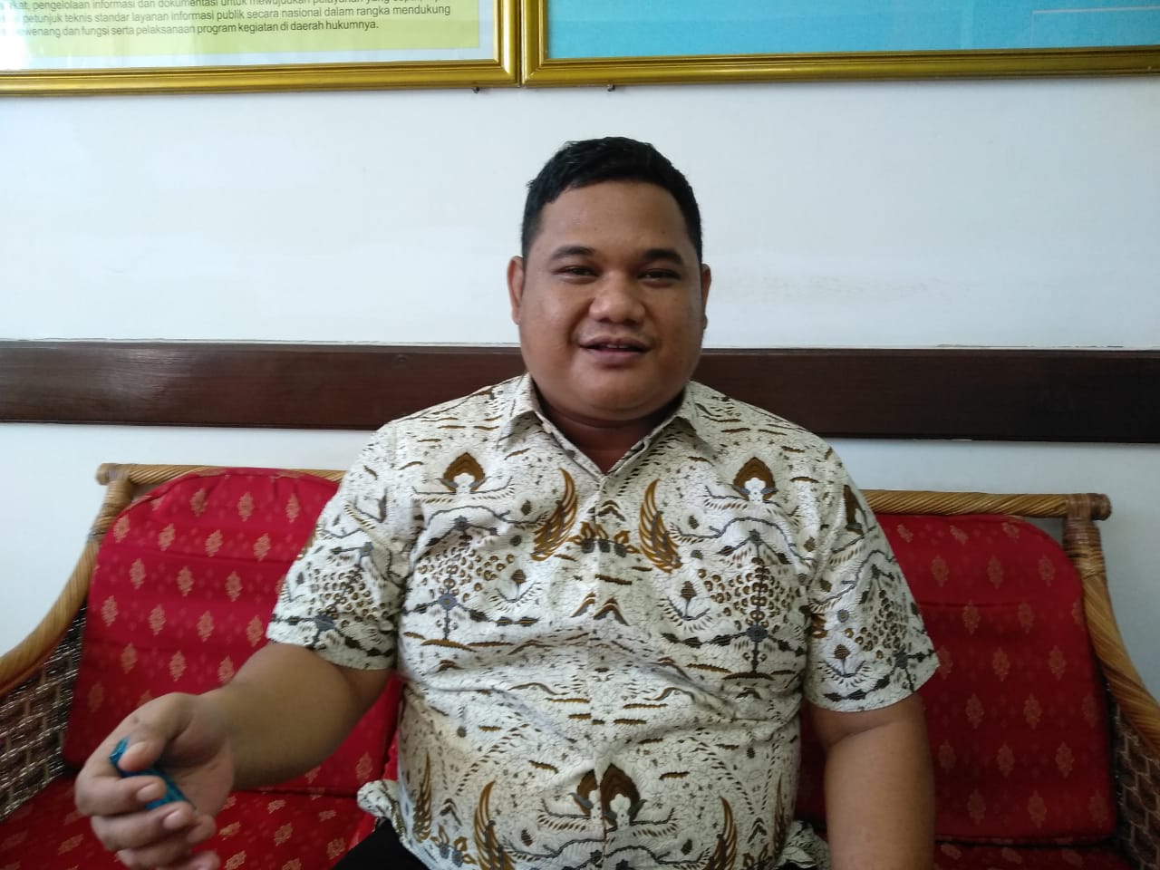 Kasi Penkum Kejati Jatim Richard Marpaung. (foto: farid/ngopibareng.id) 