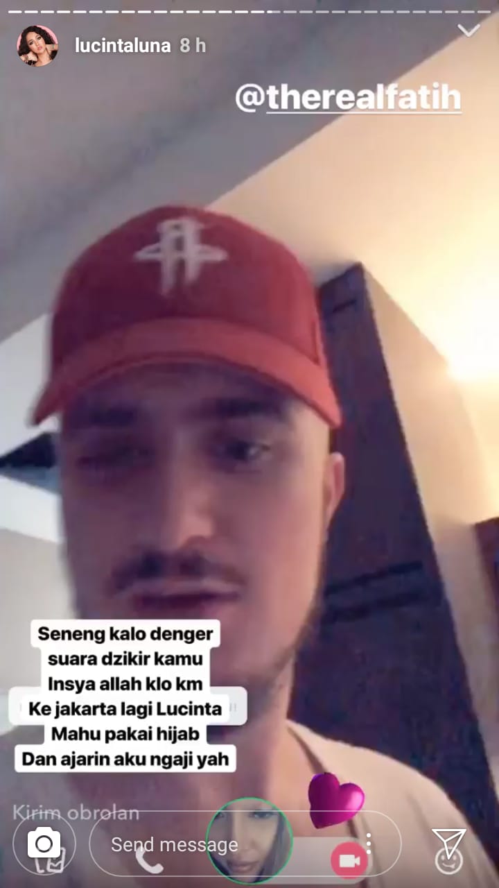 Lucinta Luna ungkap kedekatannya dengan Fatih Seferagic.