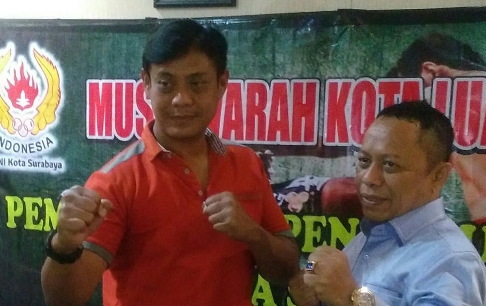 Caleg DPRD Kota Surabaya dari PBB Baso Juherman pimpin Muaythai Indonesia (MI) Surabaya periode 2019-2023. (Foto: Istimewa)