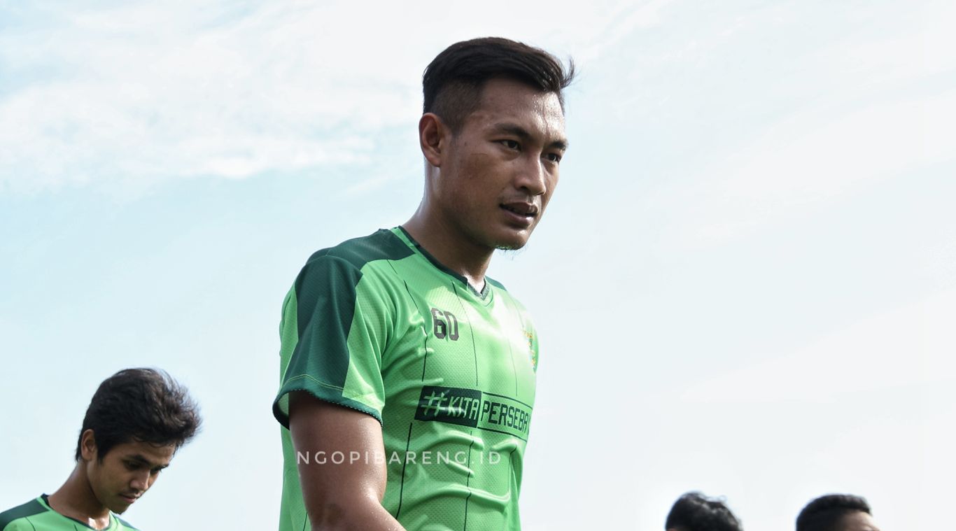 Bek anyar Persebaya, Hansamu Yama. (foto: Haris/ngopibareng.id)