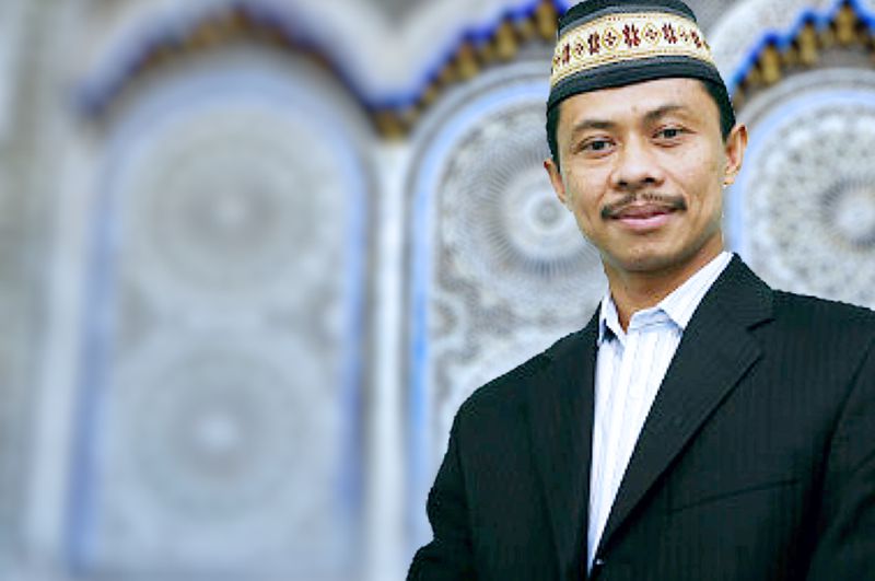 BANGGA: Imam Shamsi Ali, warga Indonesia di kota New York, AS, (Foto: dok ngopibareng.id)