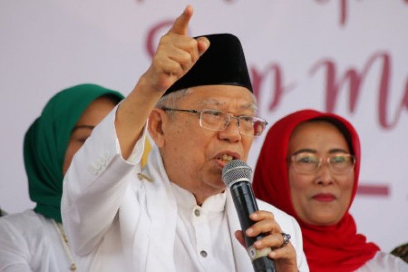 Cawapres Nomor Urut 01, KH Ma'ruf Amin. (Foto: istimewa)