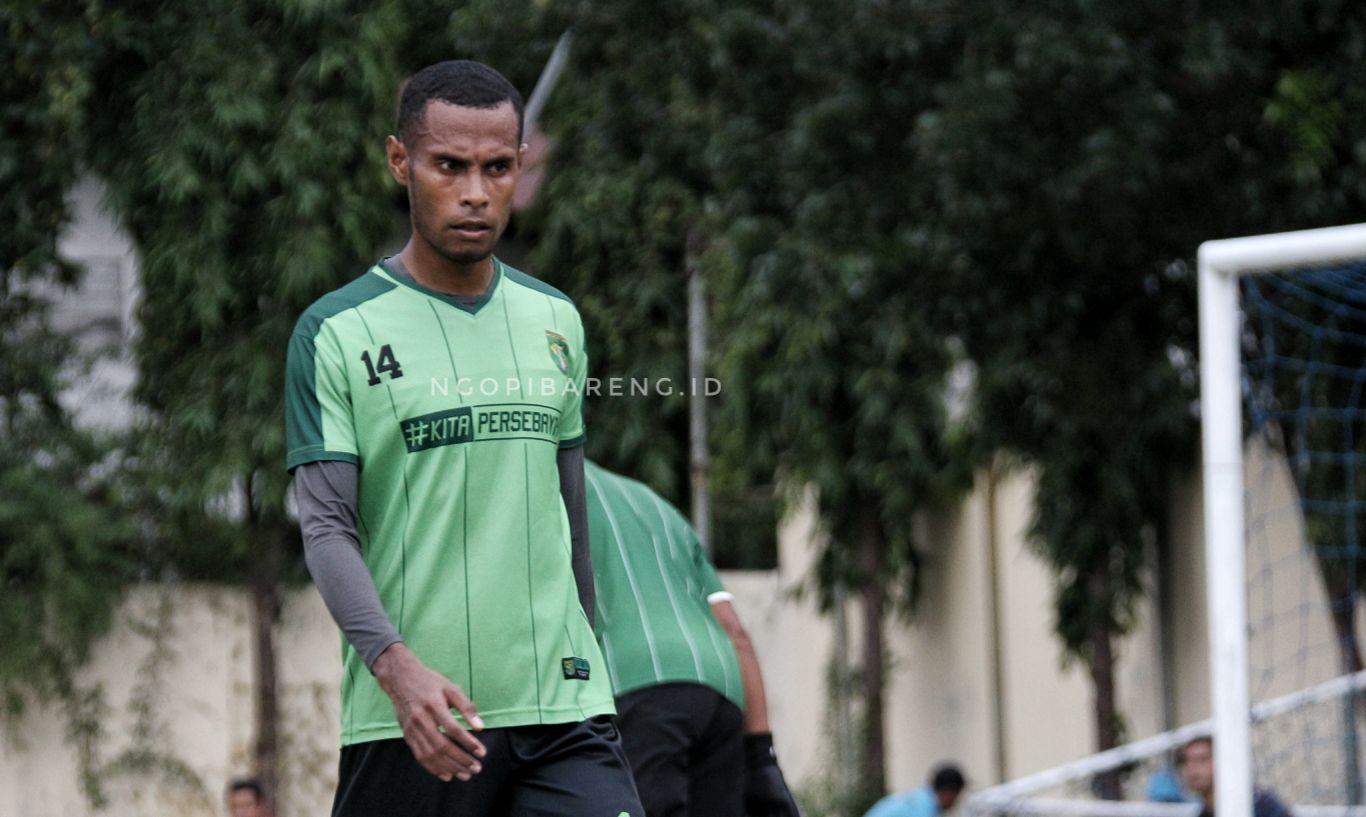 Kapten anyar Persebaya, Ruben Sanadi. (Foto: Haris/ngooibareng.id)