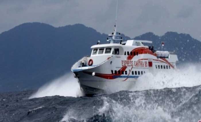 Kelombang tinggi di perairan Laut Sawu, Nusa Tenggara Timur. (Foto:Antara)