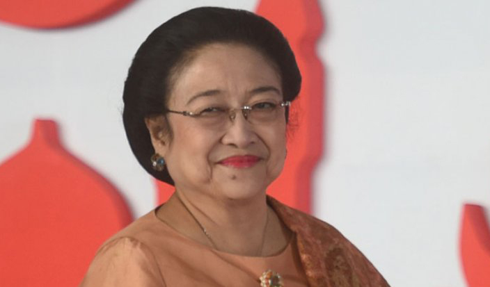 Megawati mempersembahkan pagelaran seni budaya bertajuk Bangkit Pemuda Pemudi di HUT ke-72. (Foto: Antara)