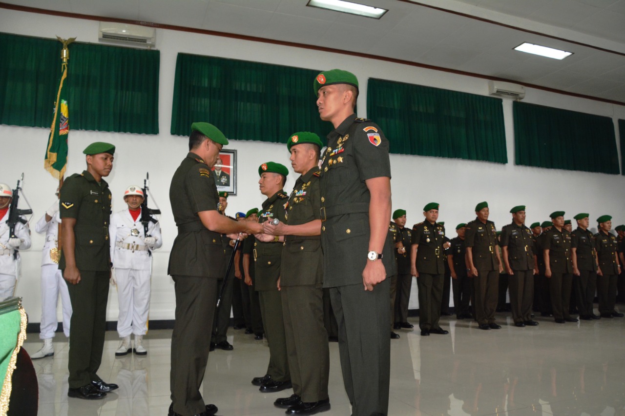 Sertijab Dandim 0833/Kota Malang.