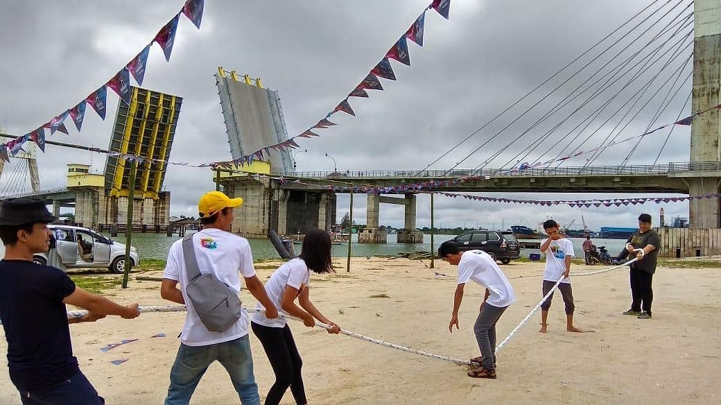 Genpi sedang berkegiatan asik. (Foto:Genpi)