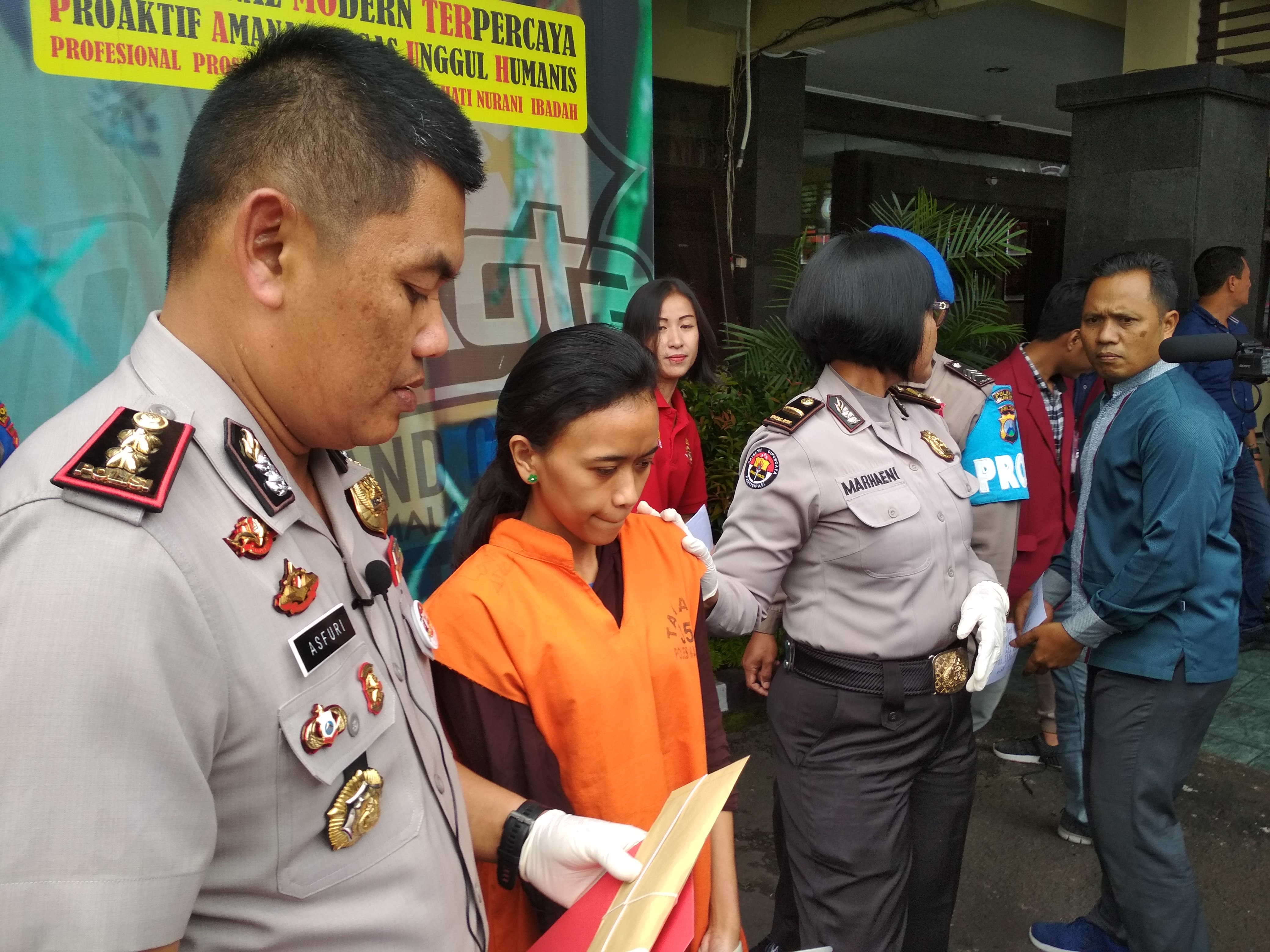 Gelar perkara kasus penipuan di Polres Malang Kota.