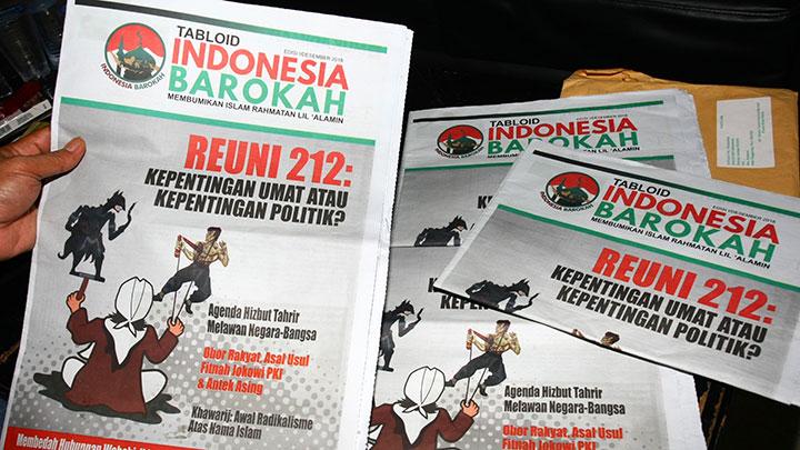 Tabloid Indonesia Barokah beredar di sejumlah daerah. (Foto: dok/antara)