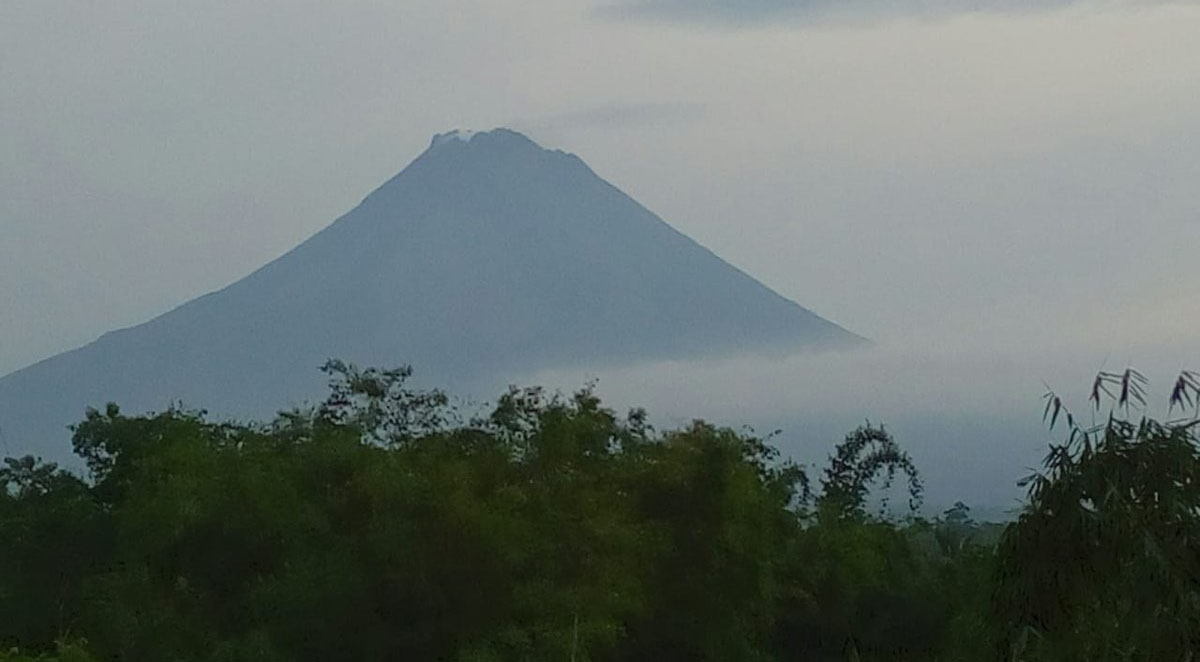 Pantauan kondisi Gunung Merapi, Senin 28 Januari 2019. (Foto: BPPTKG)