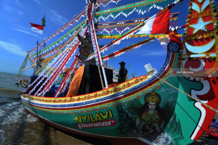 Ilustrasi perahu wisata nelayan. (Foto: dok/antara)