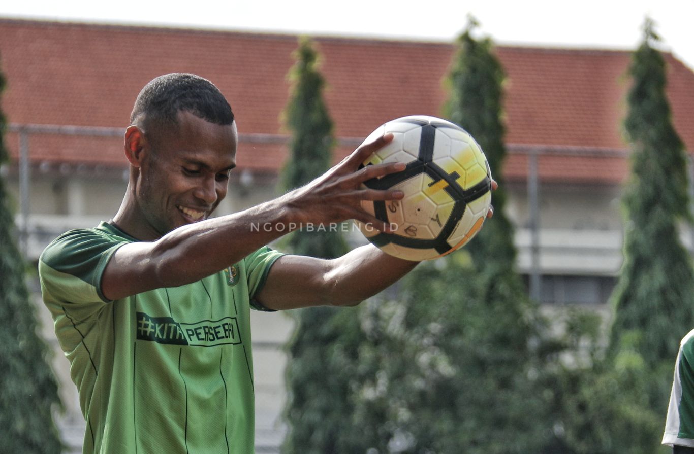 Kapten Persebaya, Ruben Sanadi. (foto: Haris/ngopibareng.id)