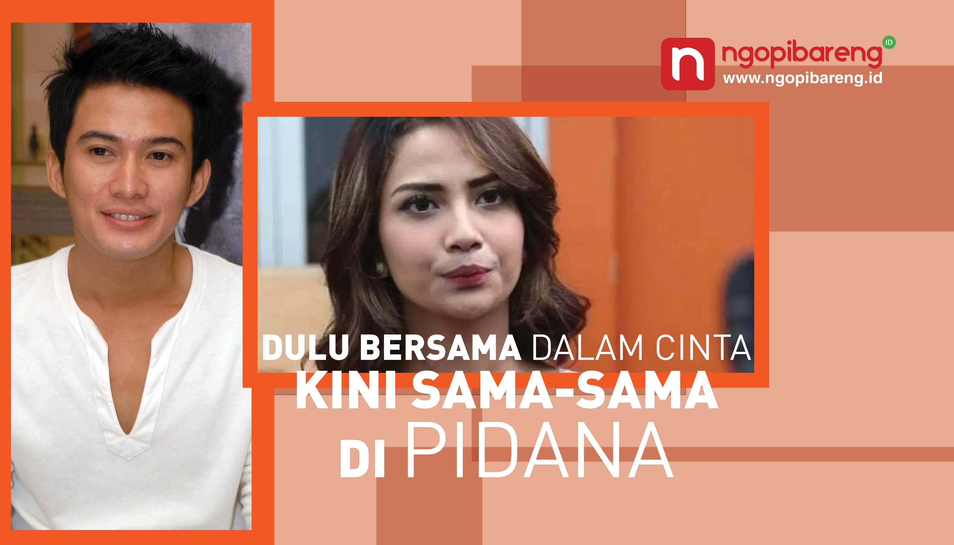 Mandala Shoji dan Vanessa Angel ini sama-sama terjerat masalah hukum.