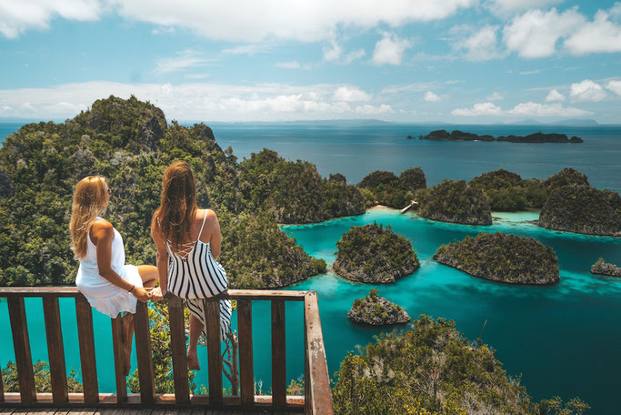 Salah satu destinasi wisata laut Raja Ampat, Papua, Indonesia. (Foto: google)