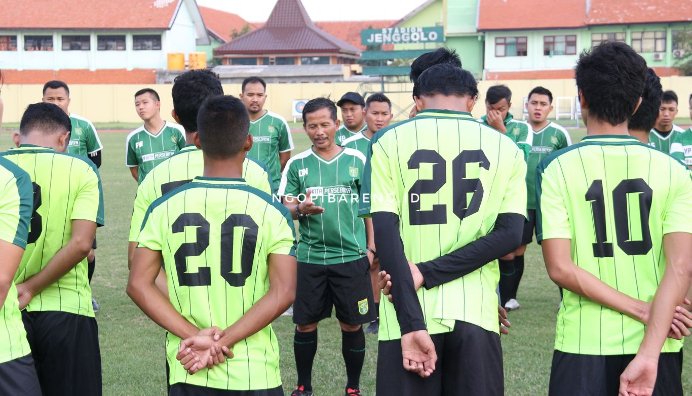 Pelatih Persebaya, Djajang Nurdjaman. (Foto: Haris/ngopibareng.id)