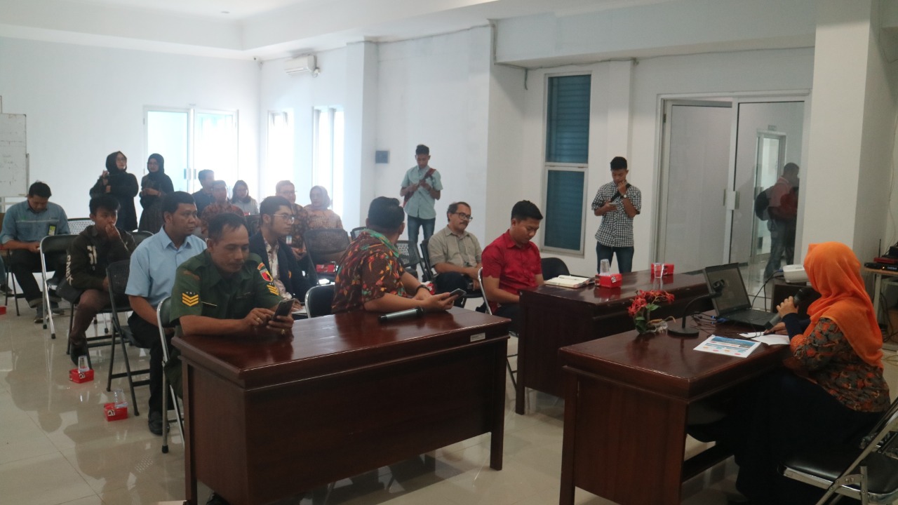 Rilis inflasi Januari 2019 di Kantor BPS Kota Malang. (Foto:Umr)