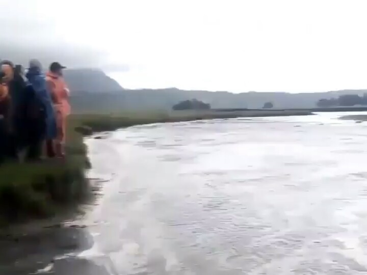 Banjir di kawasan Gunung Bromo. (Foto: Istimewa)