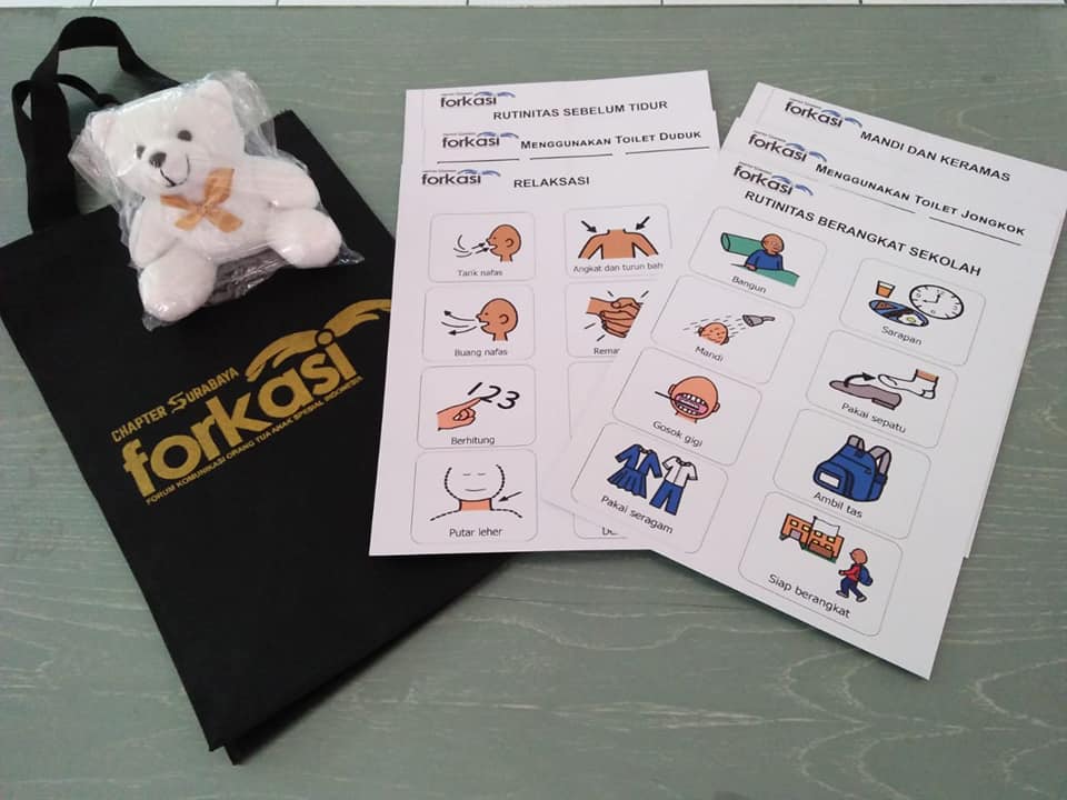 Visual Support sebagai salah satu Alternative Augmentative Communication (AAC)