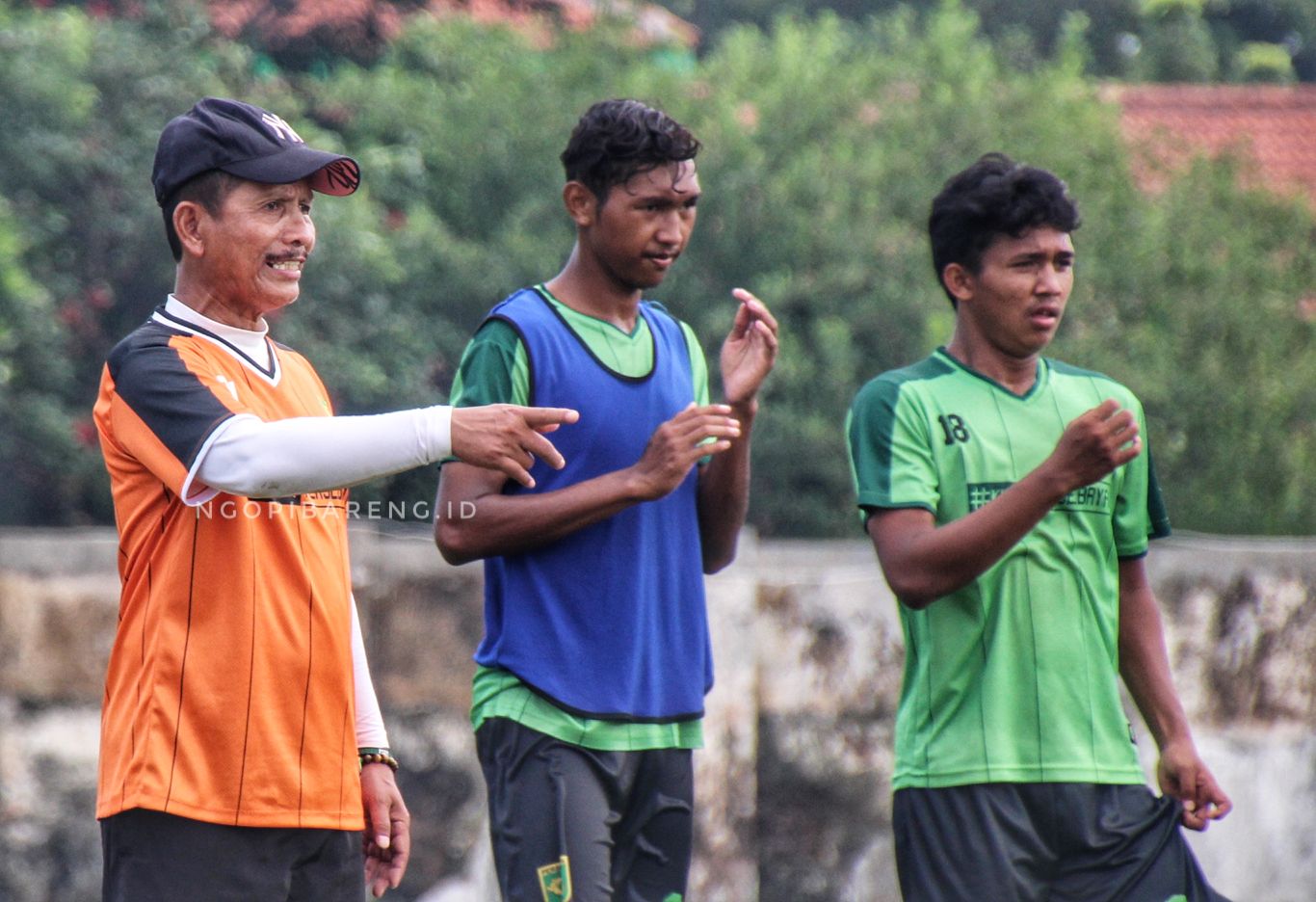 Pelatih Persebaya, Djajang Nurdjaman. (foto: Haris/Ngopibareng)