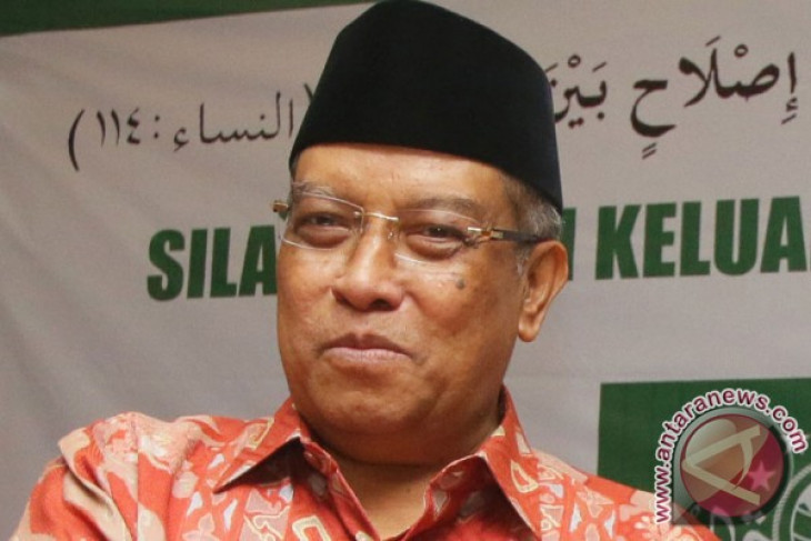 Ketua Umum PBNU KH Said Aqil Siroj menyebutkan, bahwa sambutan hangat petinggi UEA pada Paus Fransiskus saat berkunjung ke UEA adalah bukti Islam itu cinta damai. (Foto: Antara)