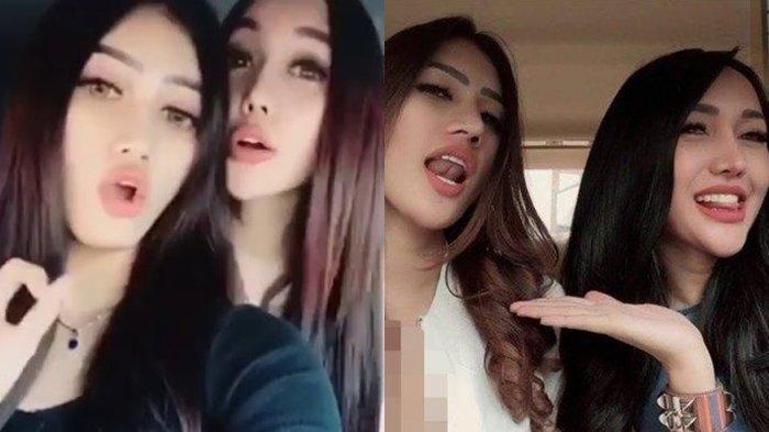 Reva Alexa (kiri) bersama Lucinta Luna.