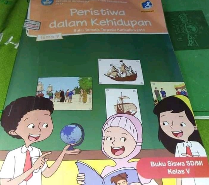 Buku Tematik kelas V SD/MI yang kontroversi