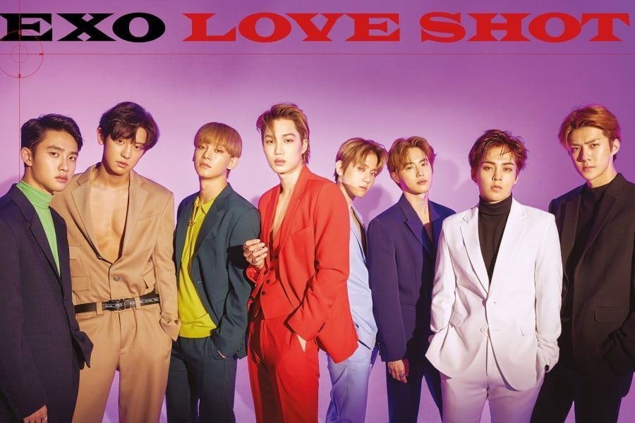 Lagu Love Shot mendapatkan sertifikasi platinum dari Gaon Chart.