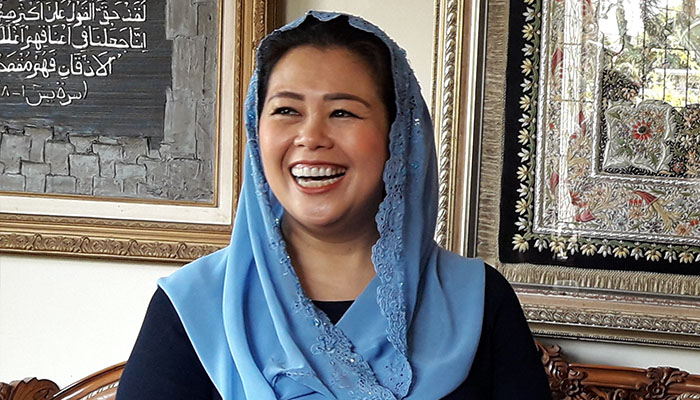 Zannuba Arifah Chafsoh-Rahman alias Yenny Wahid, CO-Founder Wahid Foundation. (Foto: dok ngopibareng.id)