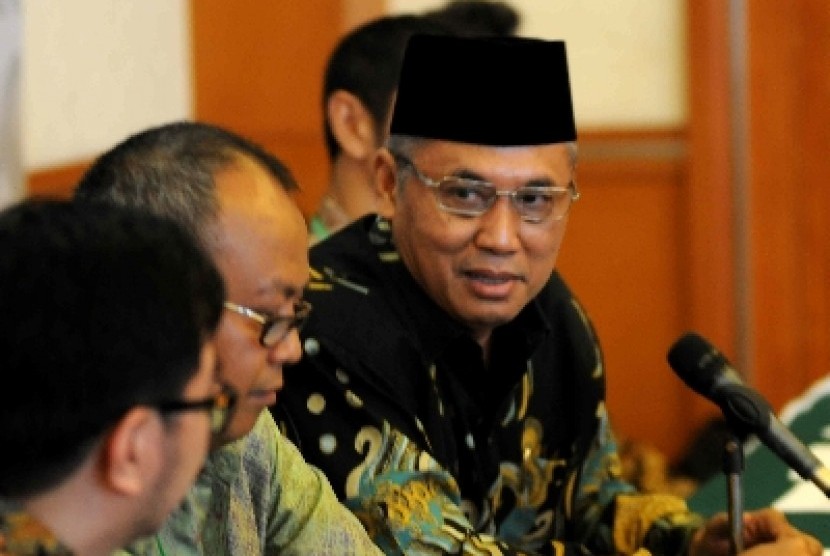 H As’ad Said Ali  dalam satu forum diskusi di Jakarta. (Foto: dok ngopibareng.id)