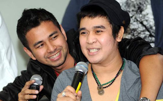 Kenangan Raffi Ahmad bersama mendiang Olga Syahputra.