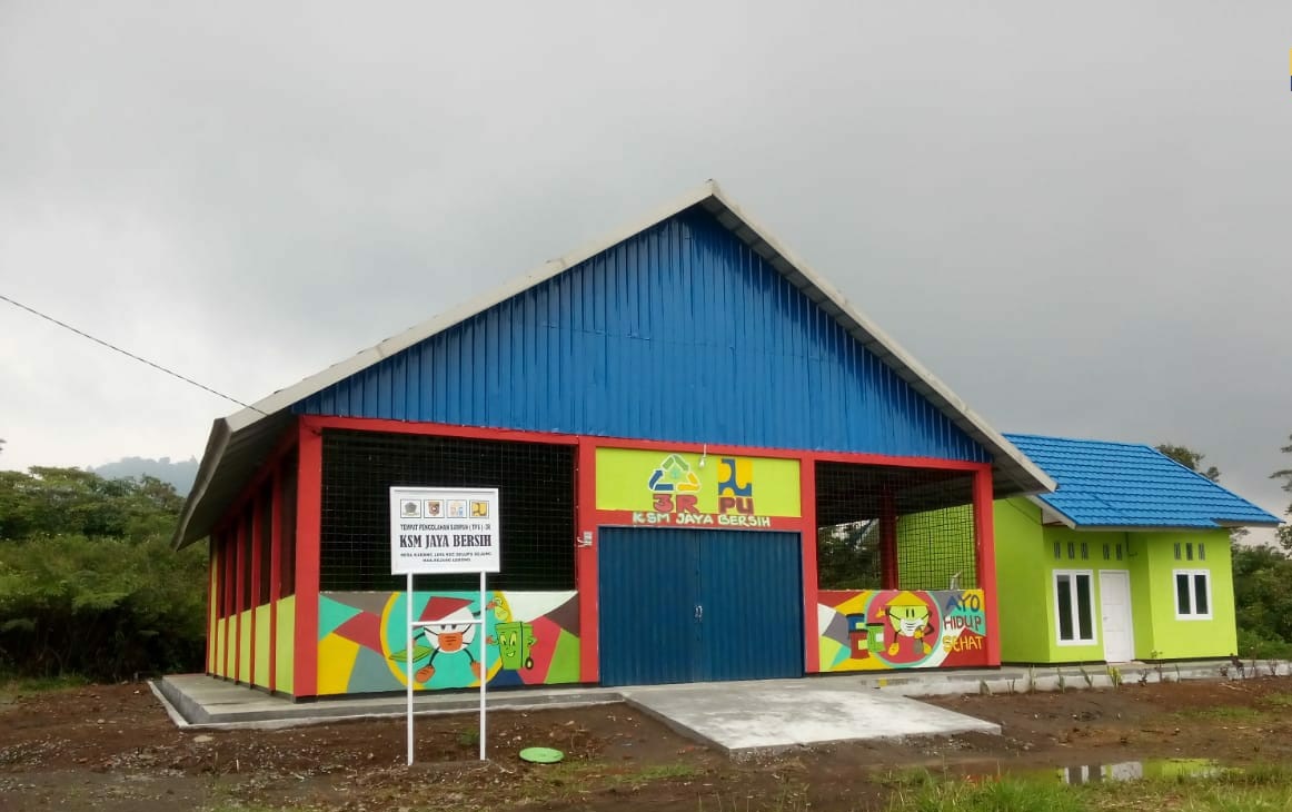 TPST 3R SPB Bukit Kaba, Provinsi Bengkulu. (Foto: PUPR)
