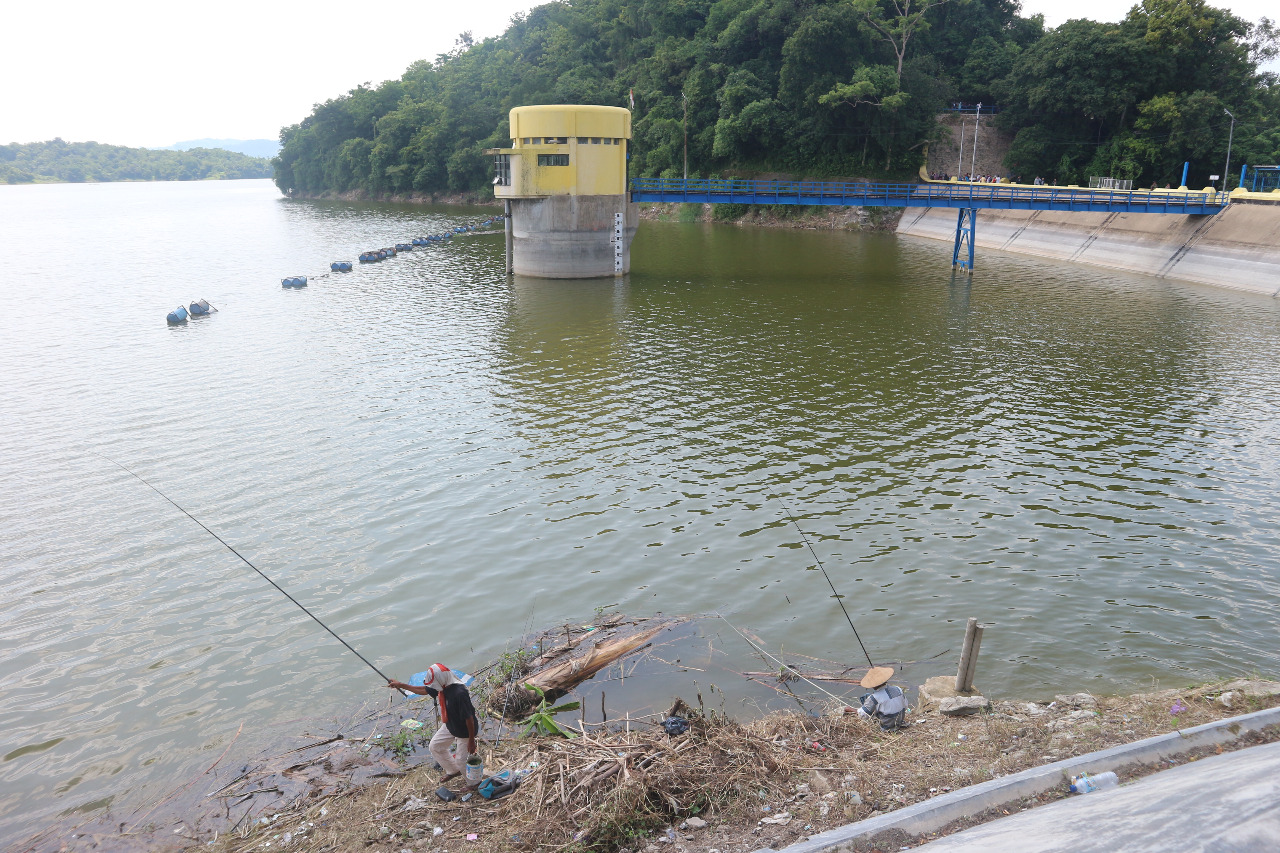 Waduk Pacal di Bojoneoro. (Foto: Aguk/Antara)