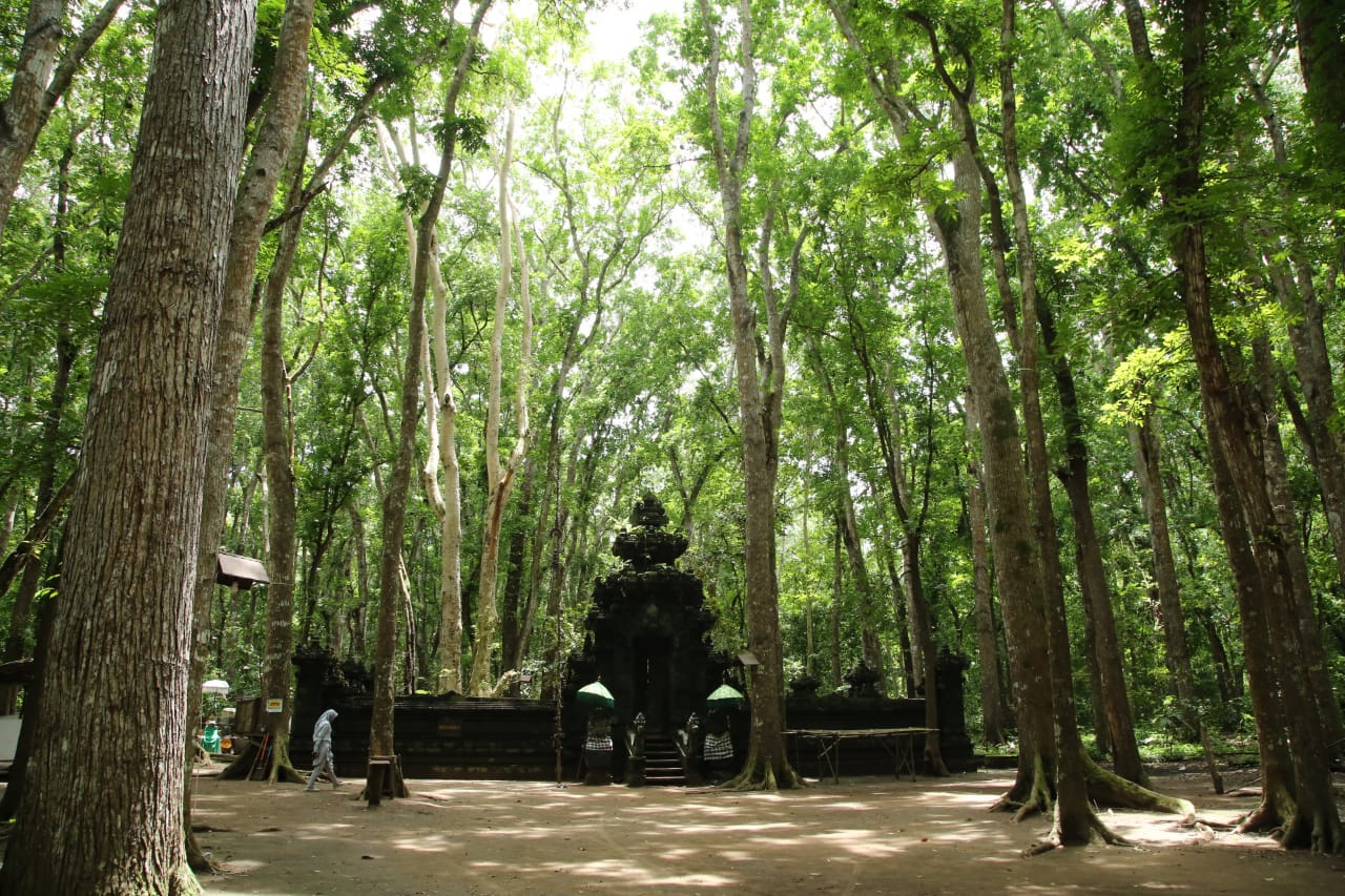 Candi Hindu bernama Situs Kawitan. Dalam bahasa Jawa Kawi artinya tua. (Foto:Istimewa for ngopibareng.id