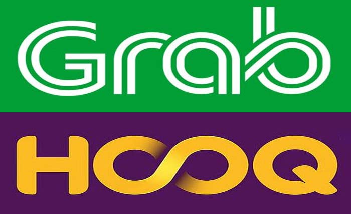 Grab dan HOOQ bergabung. (Foto:Ngobar)